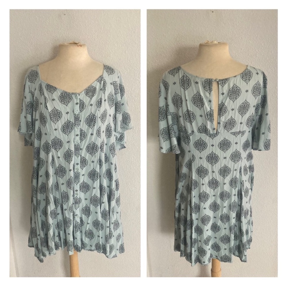 Torrid button down dress